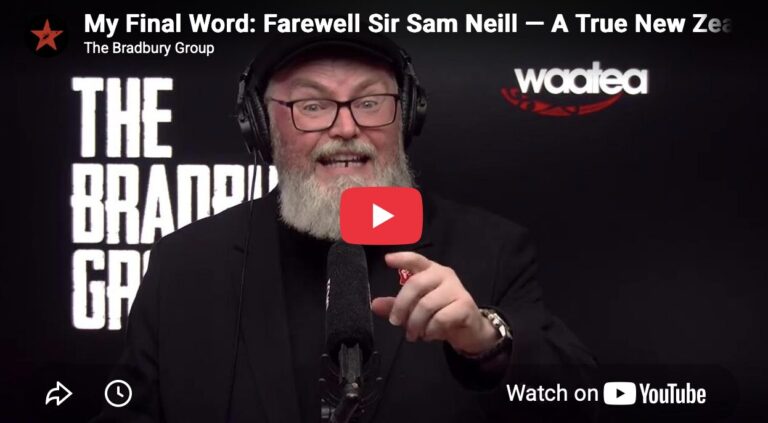 My Final Word: Farewell Sir Sam Neill — A True New Zealand Legend